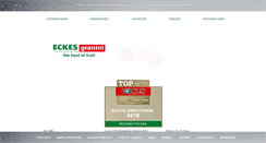 Desktop Screenshot of eckes-granini.de