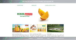 Desktop Screenshot of eckes-granini.ch